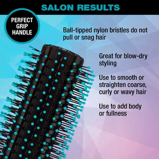 Foto 2 | Cepillo Redondo Conair Salon Results, Cerdas De Nailon Para Reventar - Venta Internacional.