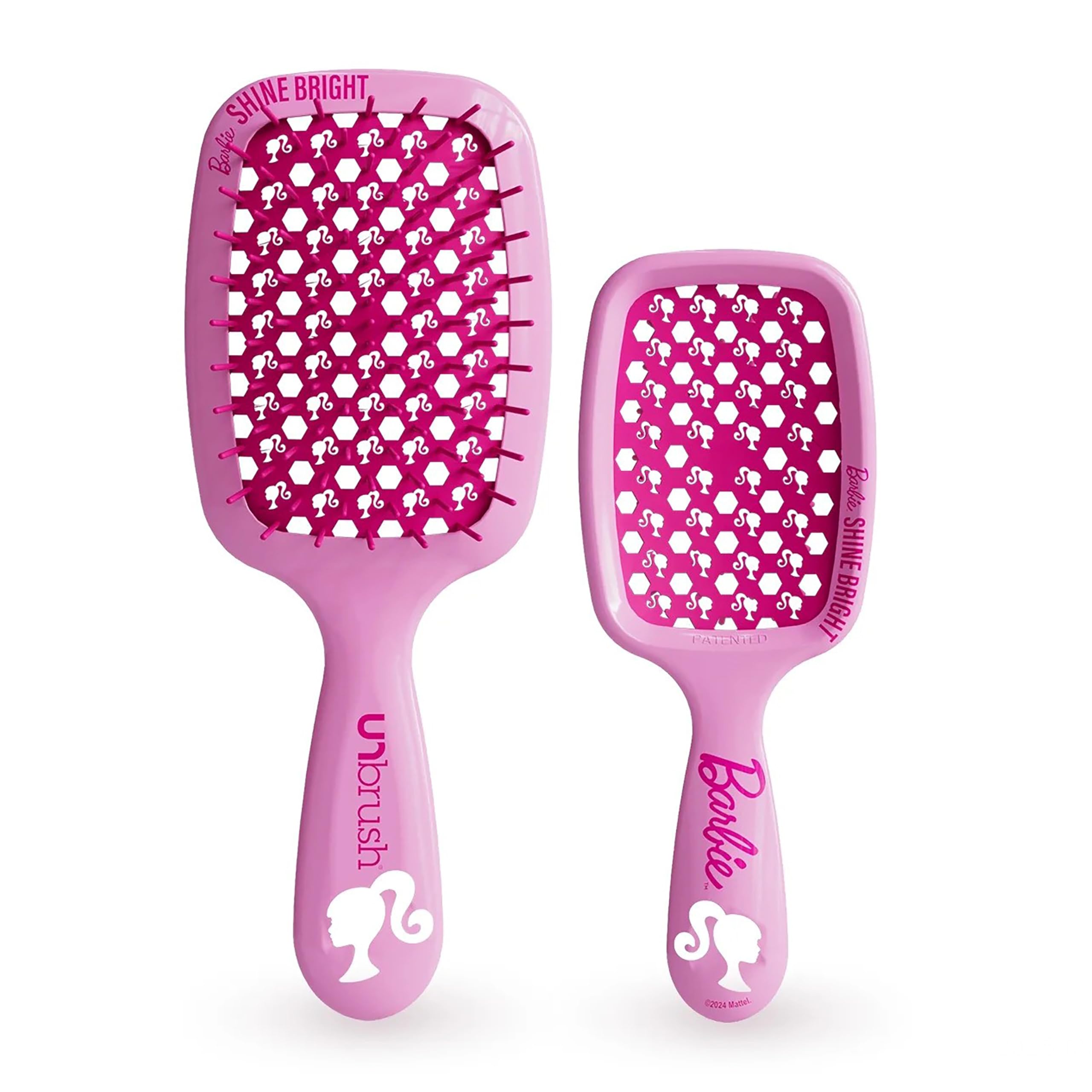 Foto 2 pulgar | Pincel Desenredante Duo Fhi Heat Unbrush Barbie Shine Bright - Venta Internacional.