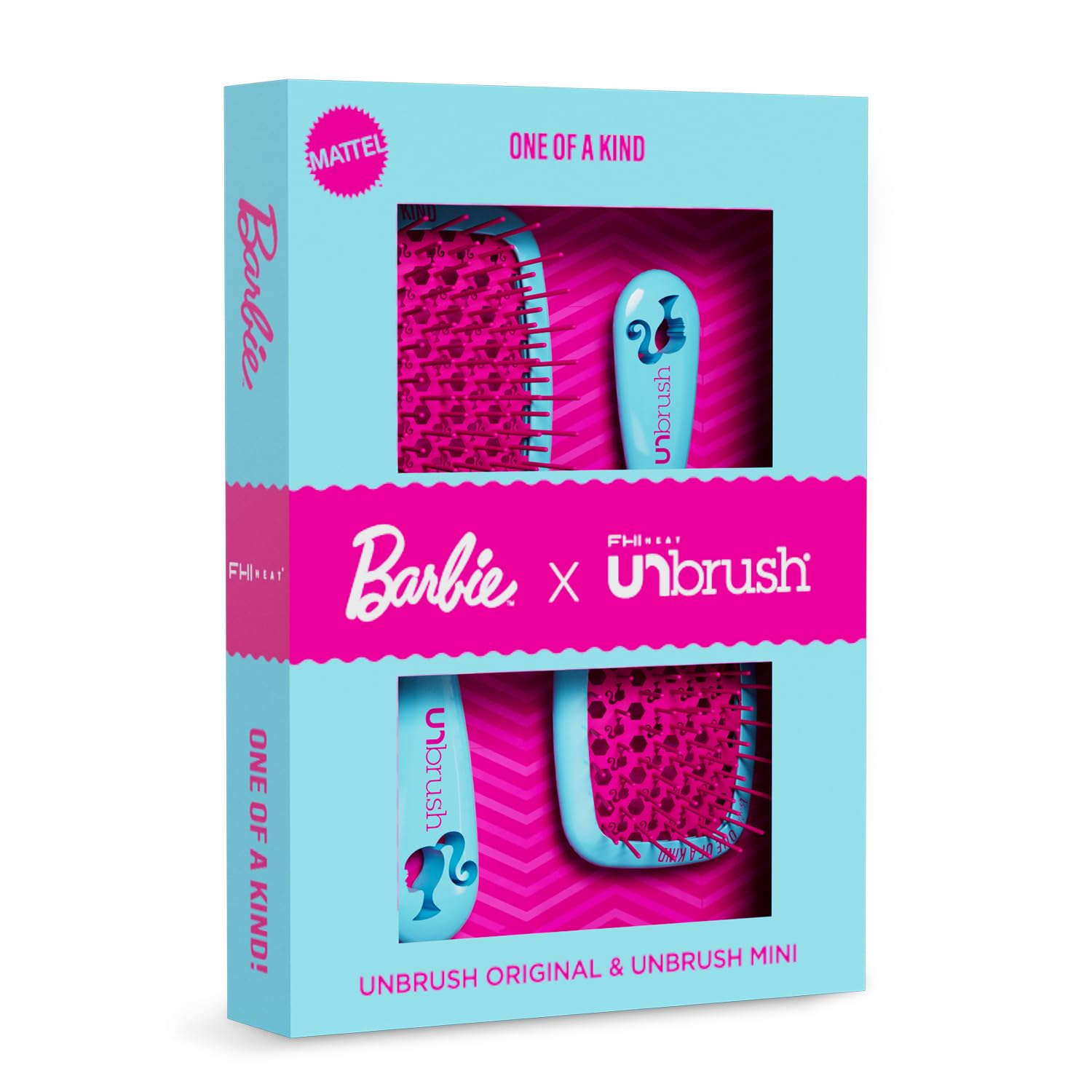 Foto 3 pulgar | Pincel Desenredante Duo Fhi Heat Unbrush Barbie Blue - Venta Internacional.