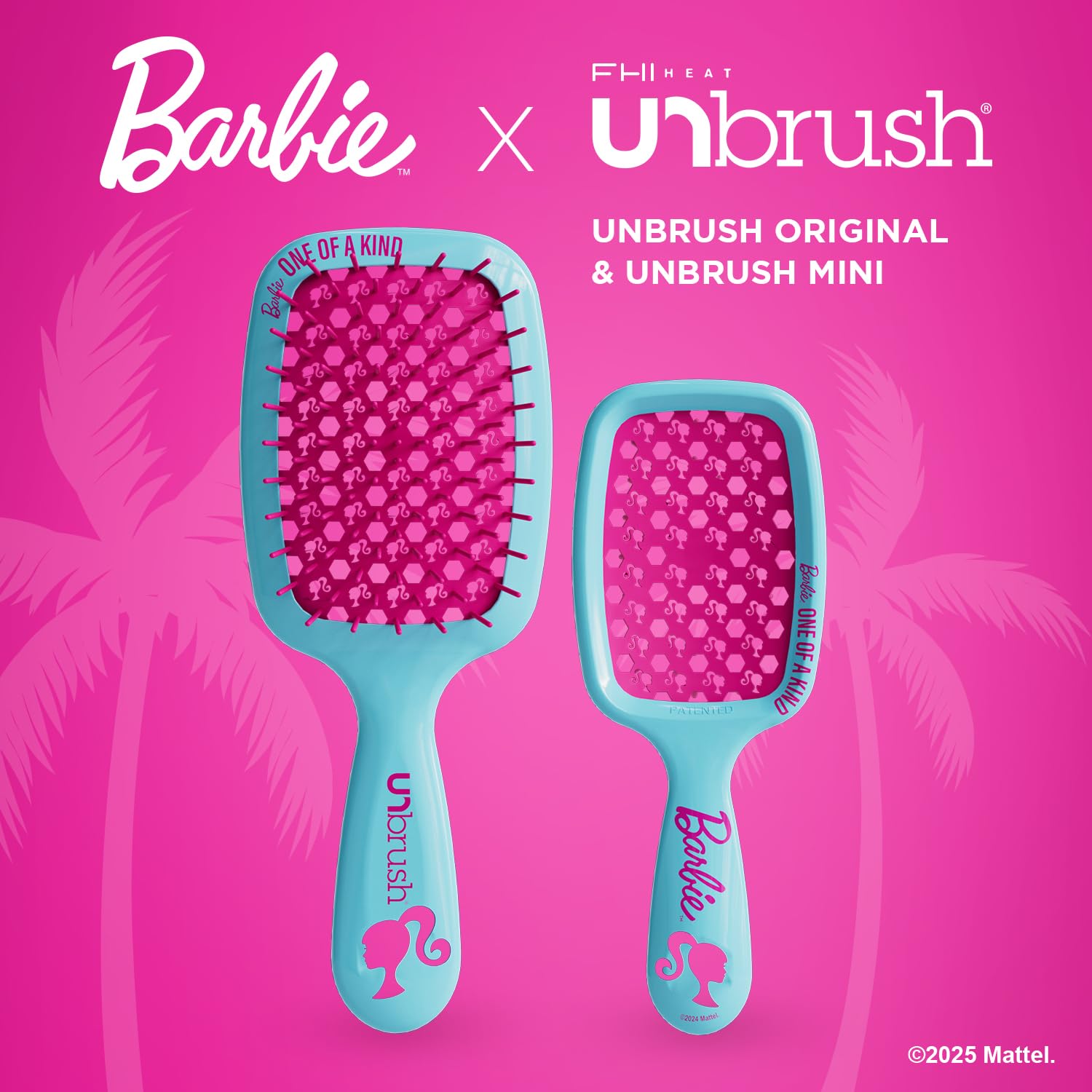 Foto 4 pulgar | Pincel Desenredante Duo Fhi Heat Unbrush Barbie Blue - Venta Internacional.