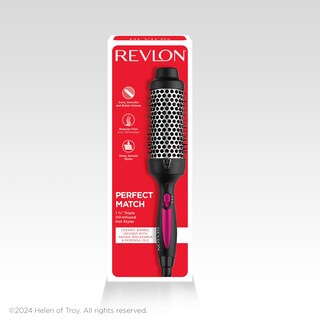 Foto 6 | El Moldeador Caliente Hot Brush Revlon Perfect Match Reduce El Encrespamiento - Venta Internacional.