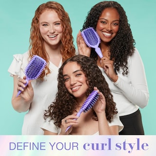 Foto 4 | Cepillo Conair Curl Define Pro Para Cabello Rizado - Púrpura - Venta Internacional.
