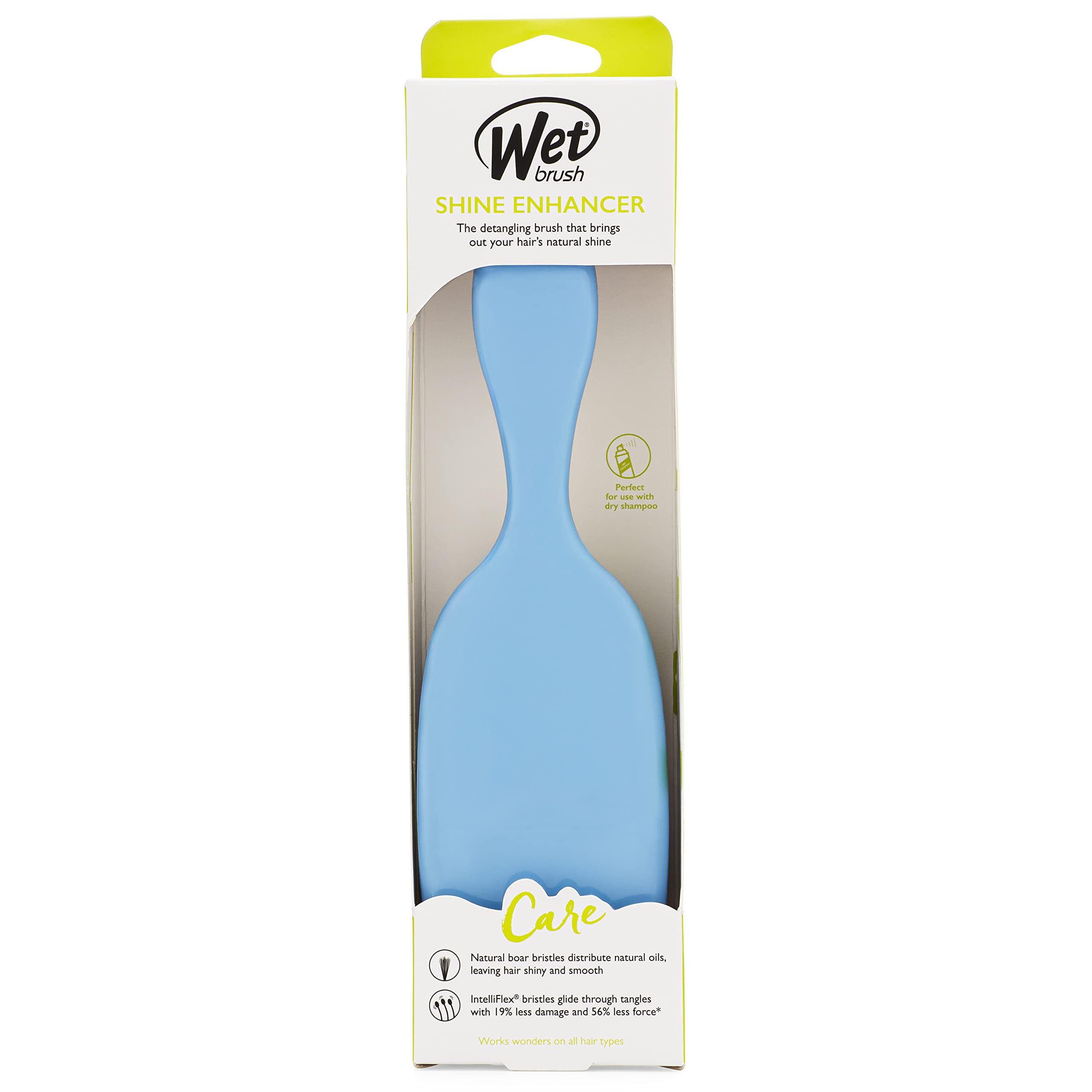 Foto 4 | Cepillo De Pelo Wet Brush Shine Enhancer Sky Para Todo Tipo De Cabello - Venta Internacional.