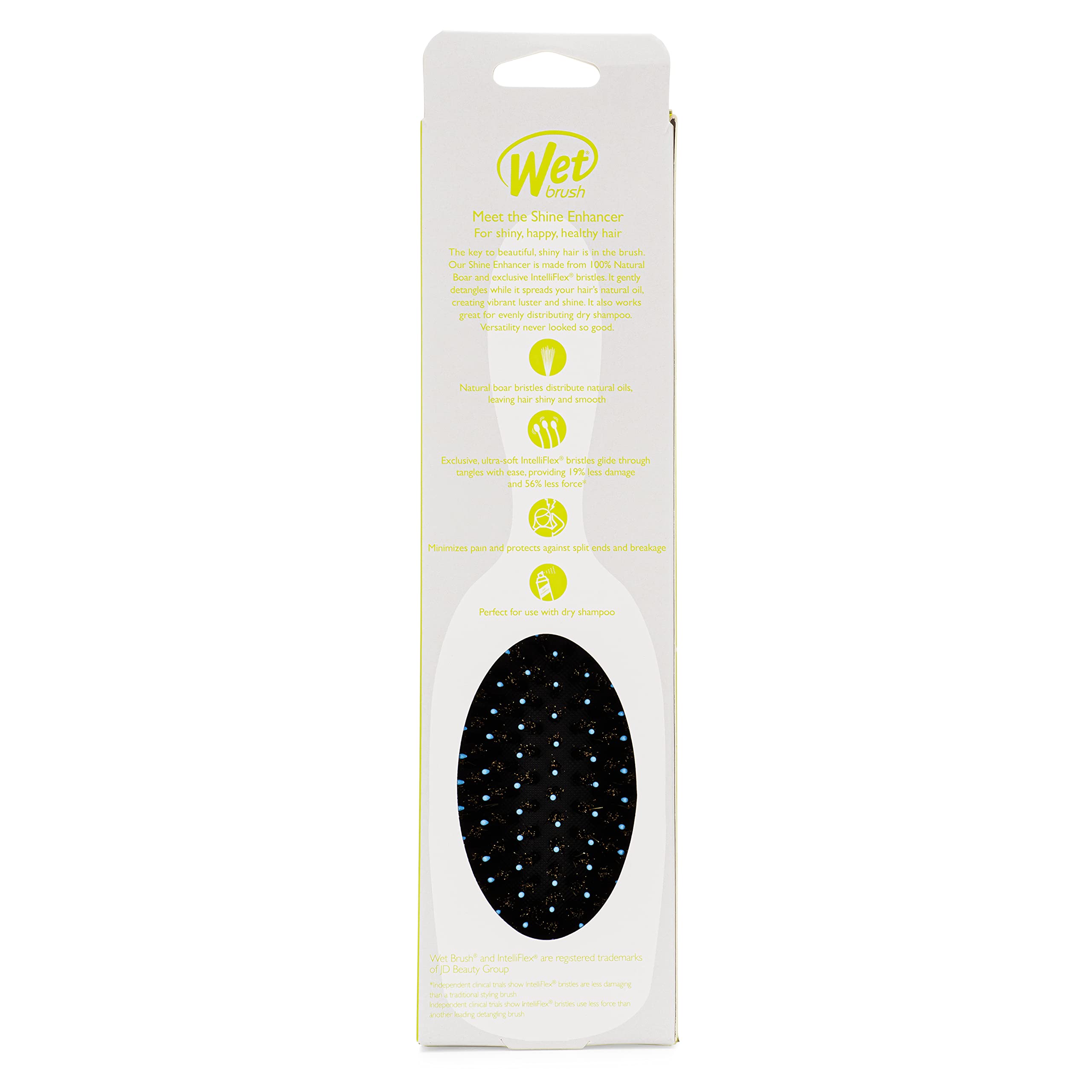 Foto 6 | Cepillo De Pelo Wet Brush Shine Enhancer Sky Para Todo Tipo De Cabello - Venta Internacional.