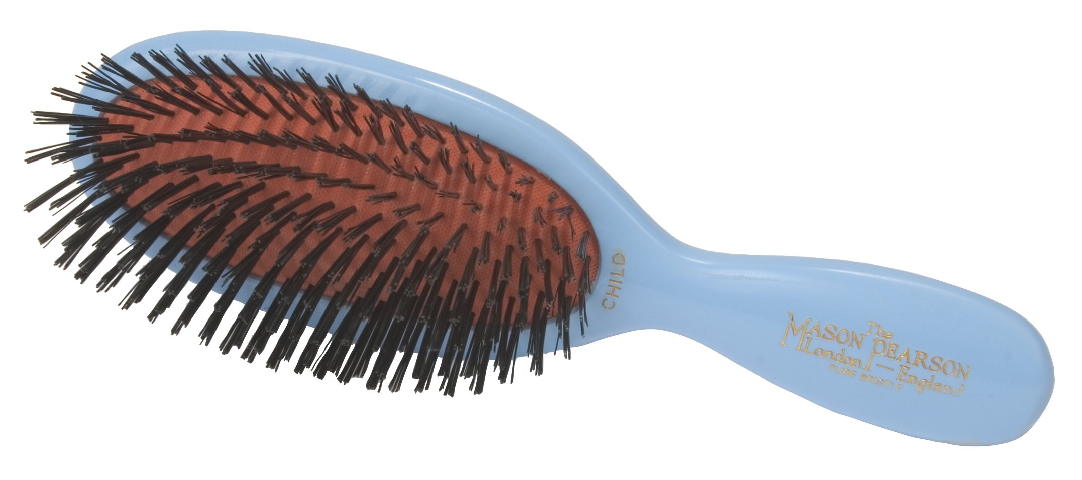 Foto 1 | Cepillo De Pelo Mason Pearson Para Niños, Azul, 18,5 Cm, Hecho A Mano En Inglaterra - Venta Internacional.