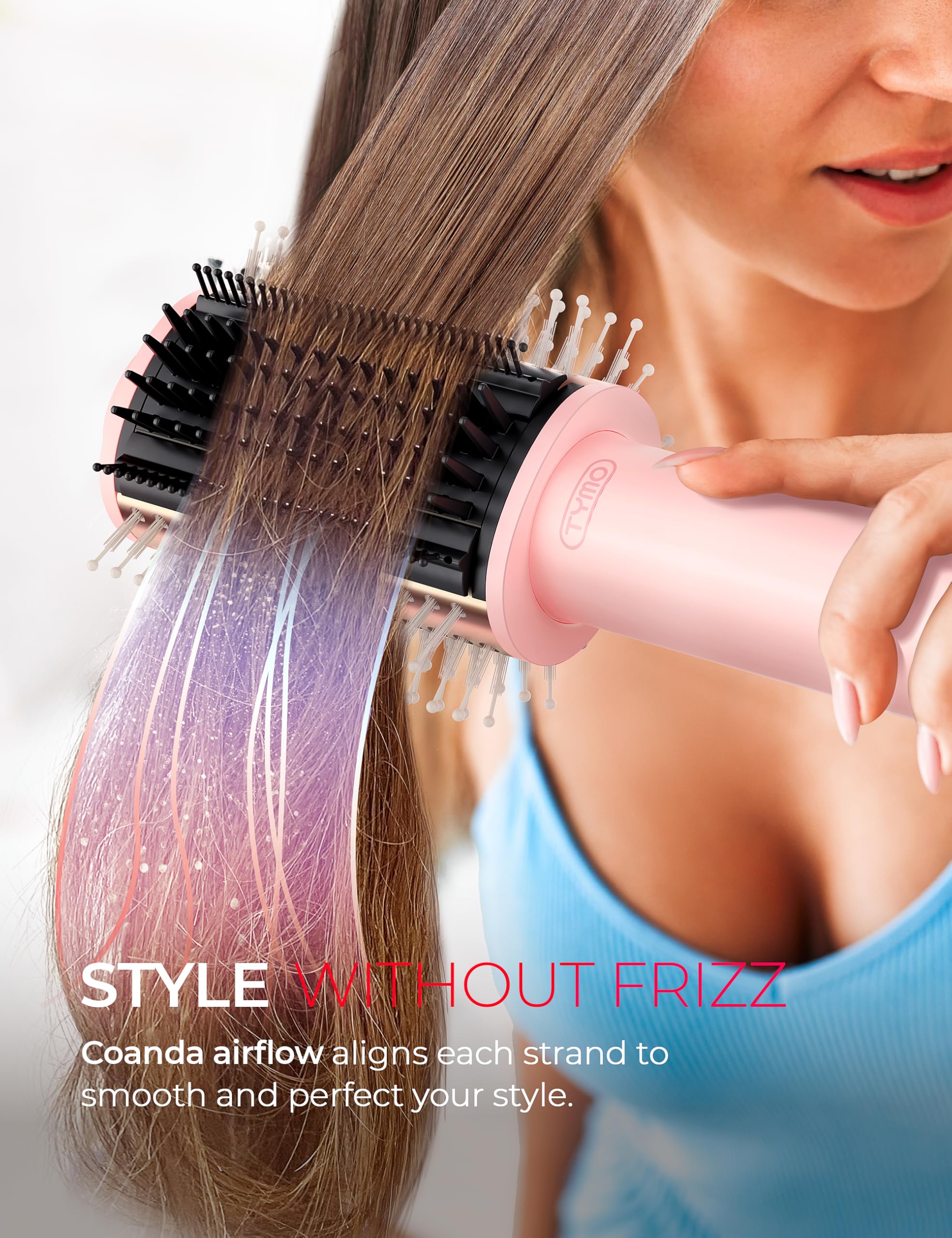 Foto 5 | Cepillo Para Secador De Pelo Tymo Compact De Secado Rápido Con Coanda Airflow - Venta Internacional.