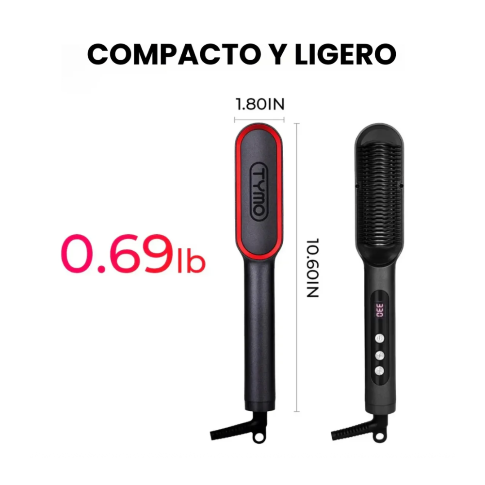 Foto 7 pulgar | Cepillo Eléctrico Tymo Negro