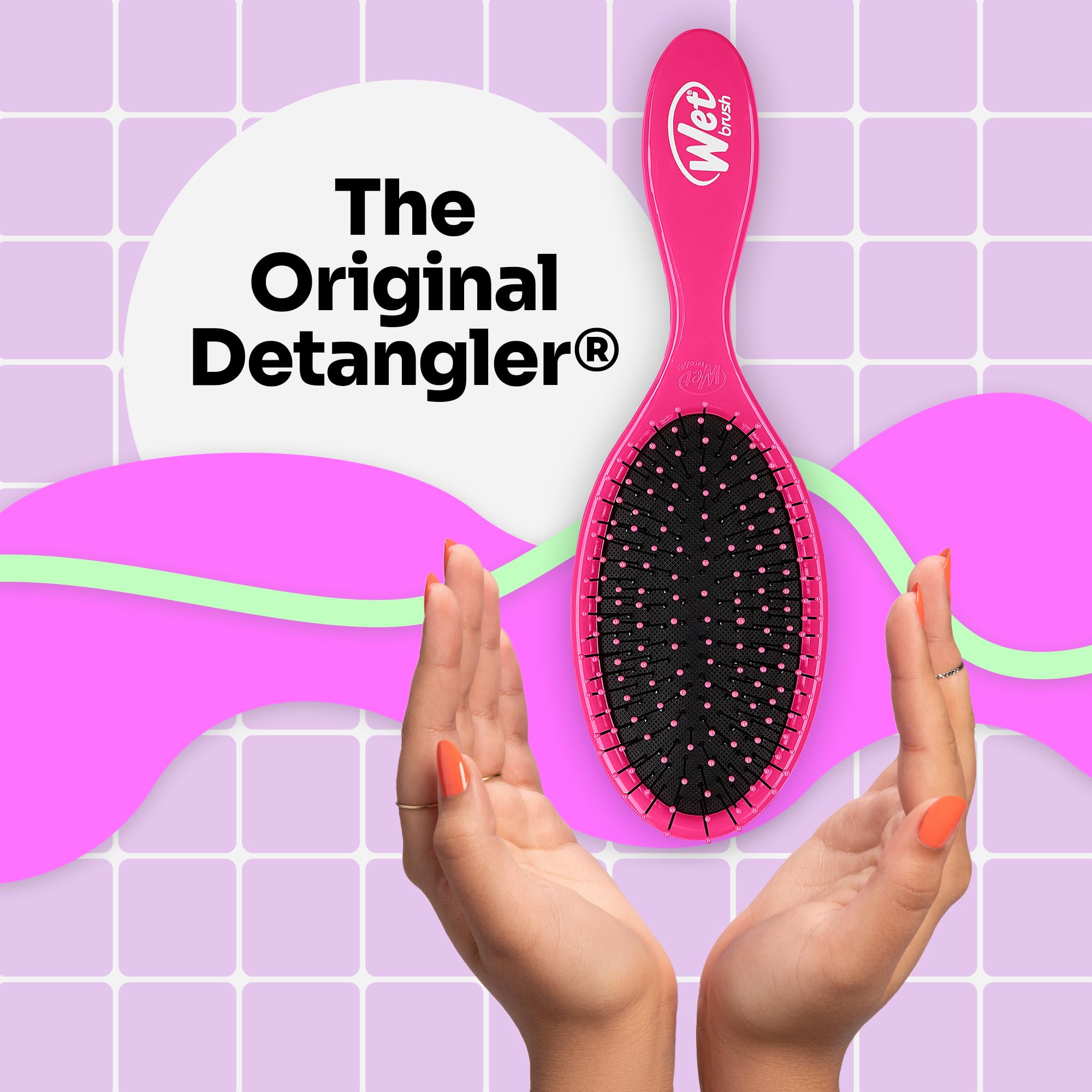 Foto 3 pulgar | Cepillo De Pelo Wet Brush Detangling Original Detangler Pink - Venta Internacional.