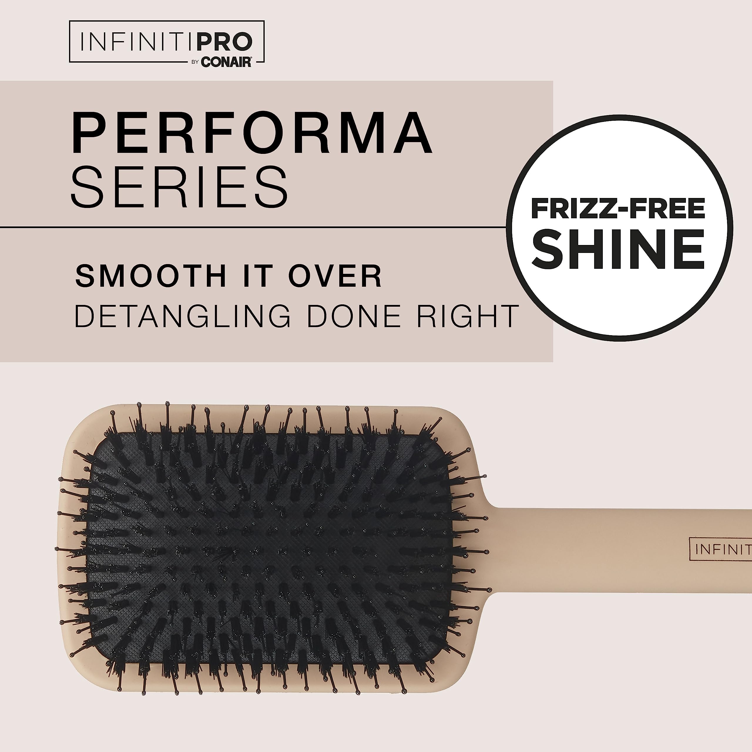 Foto 2 | Cepillo De Paletas Para Puercoespines Conair Infinitipro, Color Almendra - Venta Internacional.