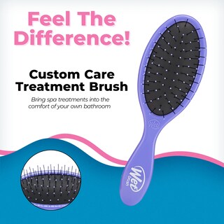 Foto 2 | Cepillo Desenredante, Cepillo Húmedo, Fino, Morado, Para Todo Tipo De Cabello - Venta Internacional.