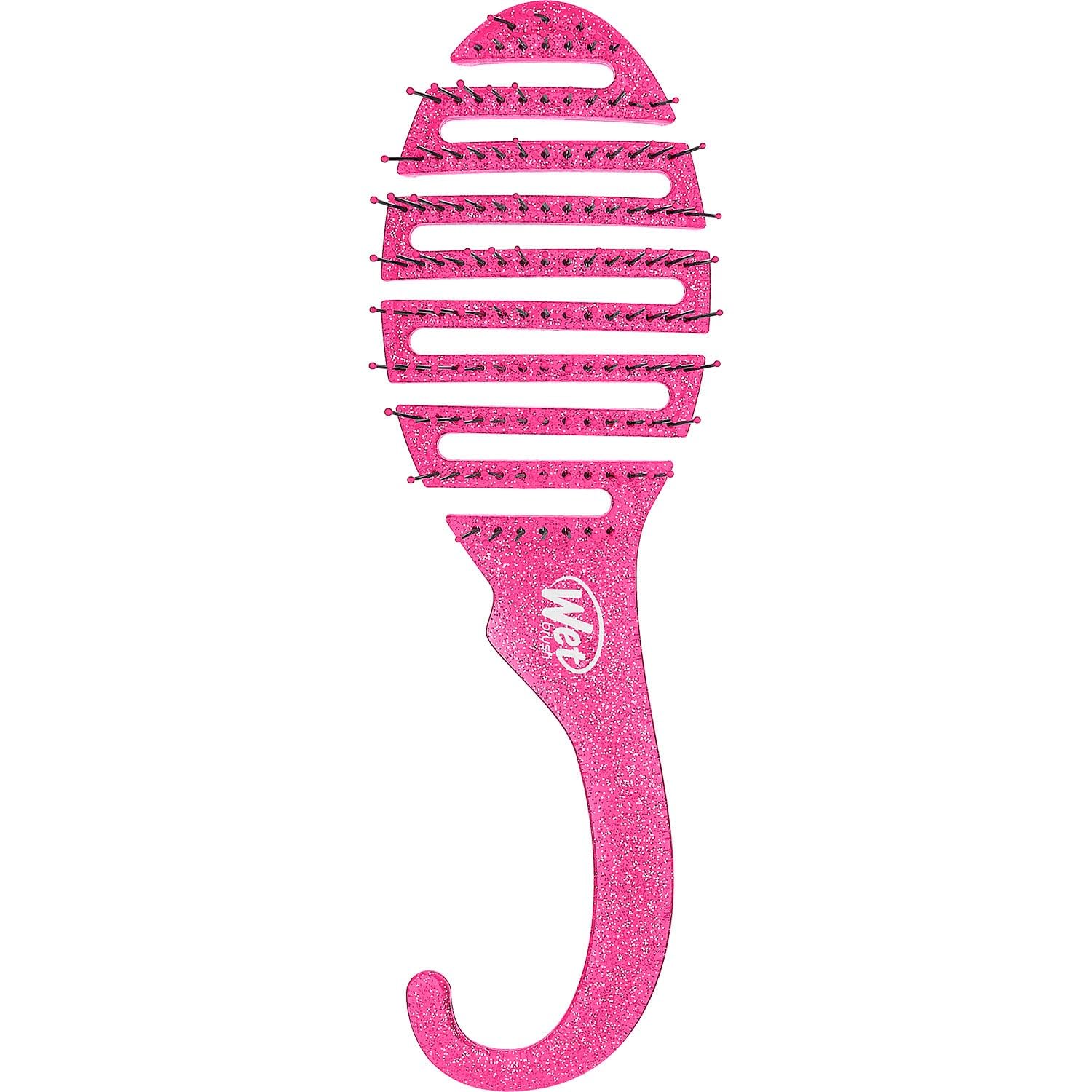 Foto 2 pulgar | Cepillo Para Cabello, Cepillo Húmedo, Desenredante De Ducha, Purpurina Rosa - Venta Internacional.