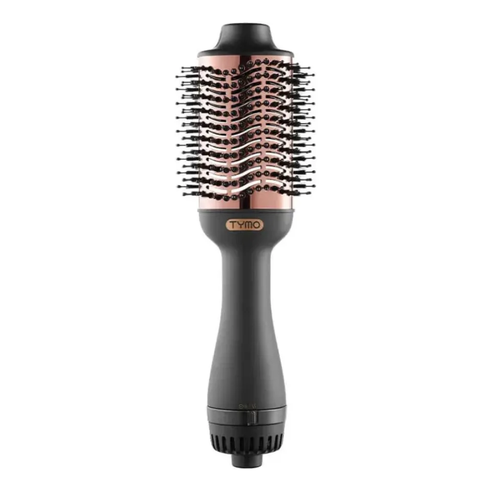 Cepillo Secador Alaciador Electrico Tymo Voluminizer Secador Color Gold