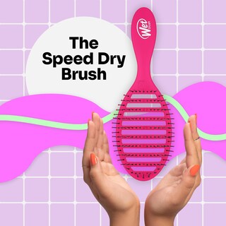 Foto 2 | Cepillo De Pelo Wet Brush Speed Dry Detangler Pink - Venta Internacional.