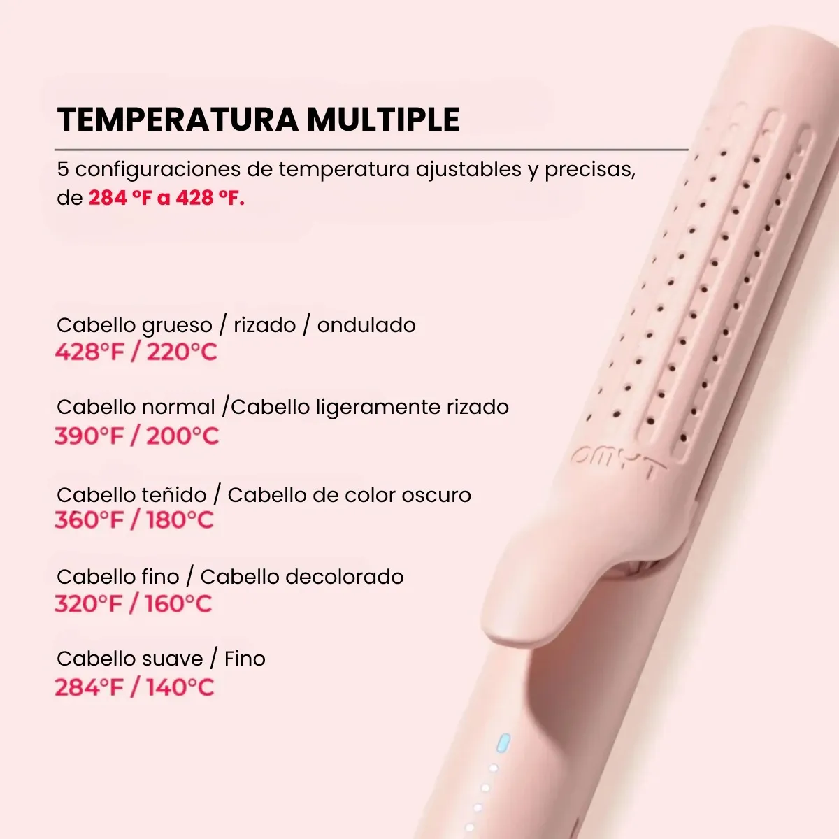 Foto 6 | Kit Cepillo Electrico Tymo Ring Y Plancha Airflow 2 En 1