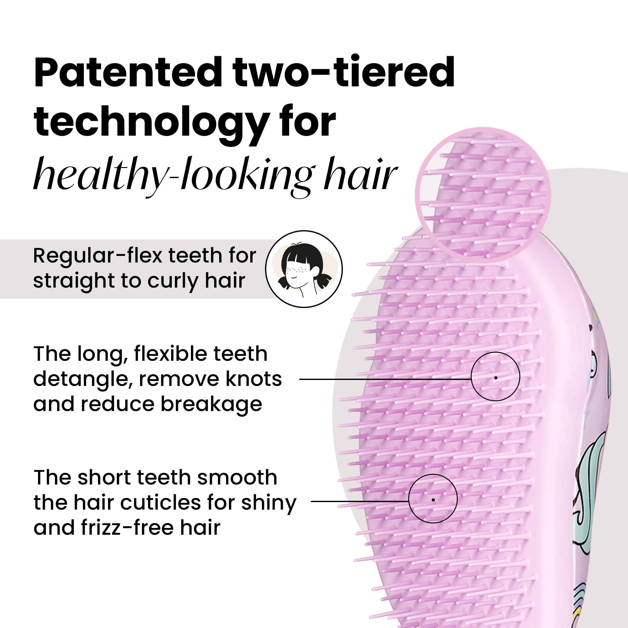 Foto 4 pulgar | Cepillo De Pelo Tangle Teezer Original Detangler  Tamaño De Viaje - Venta Internacional.