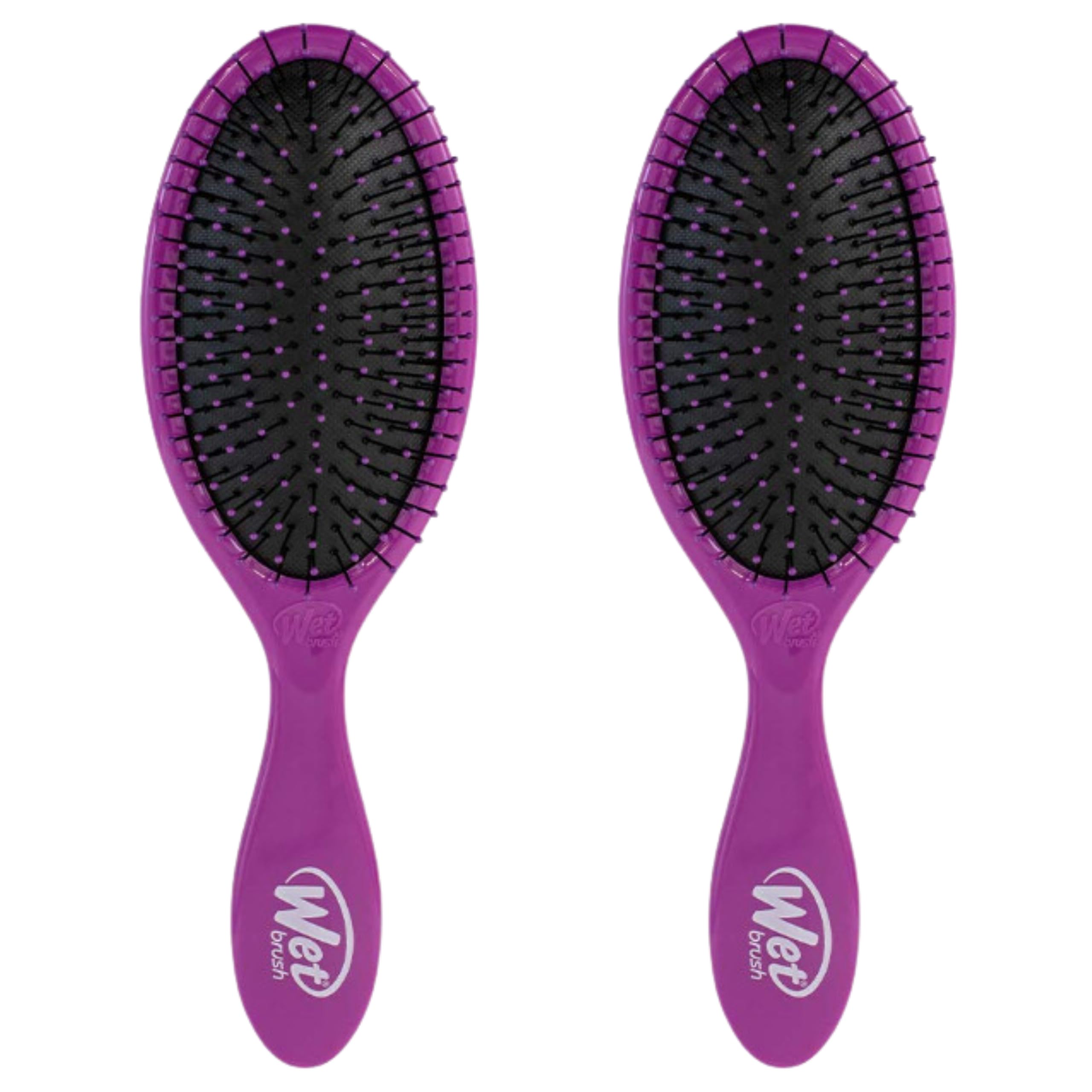 Foto 2 pulgar | Cepillo De Pelo Húmedo Original Detangling Purple (paquete De 2) - Venta Internacional.