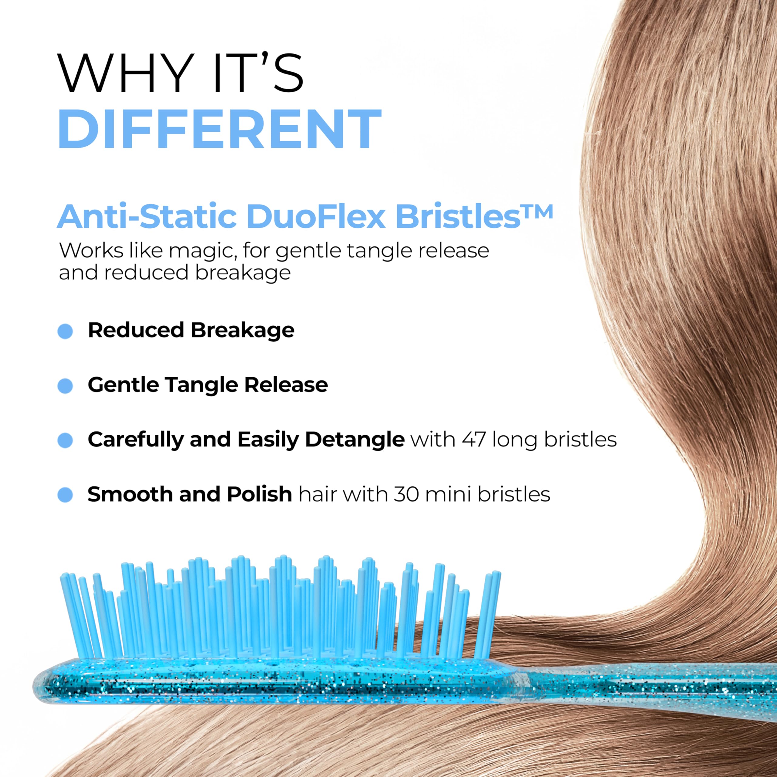 Foto 3 pulgar | Cepillo Desenredante Fhi Heat Unbrush Para Todo El Cabello Húmedo O Seco - Venta Internacional.