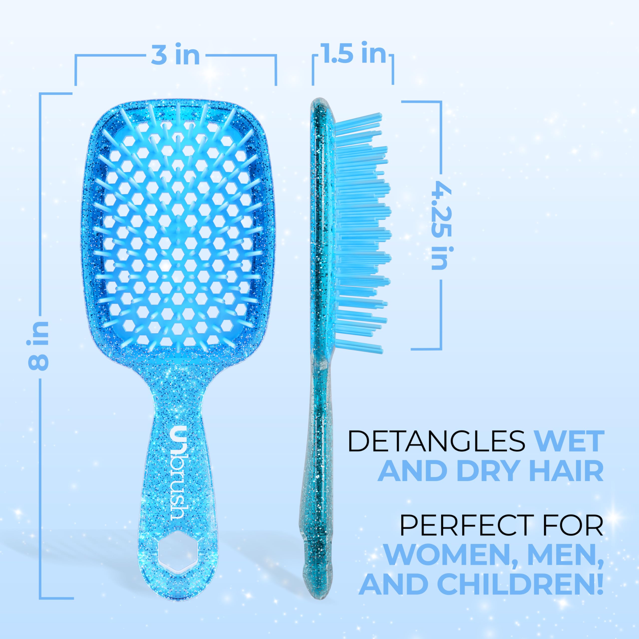 Foto 5 pulgar | Cepillo Desenredante Fhi Heat Unbrush Para Todo El Cabello Húmedo O Seco - Venta Internacional.