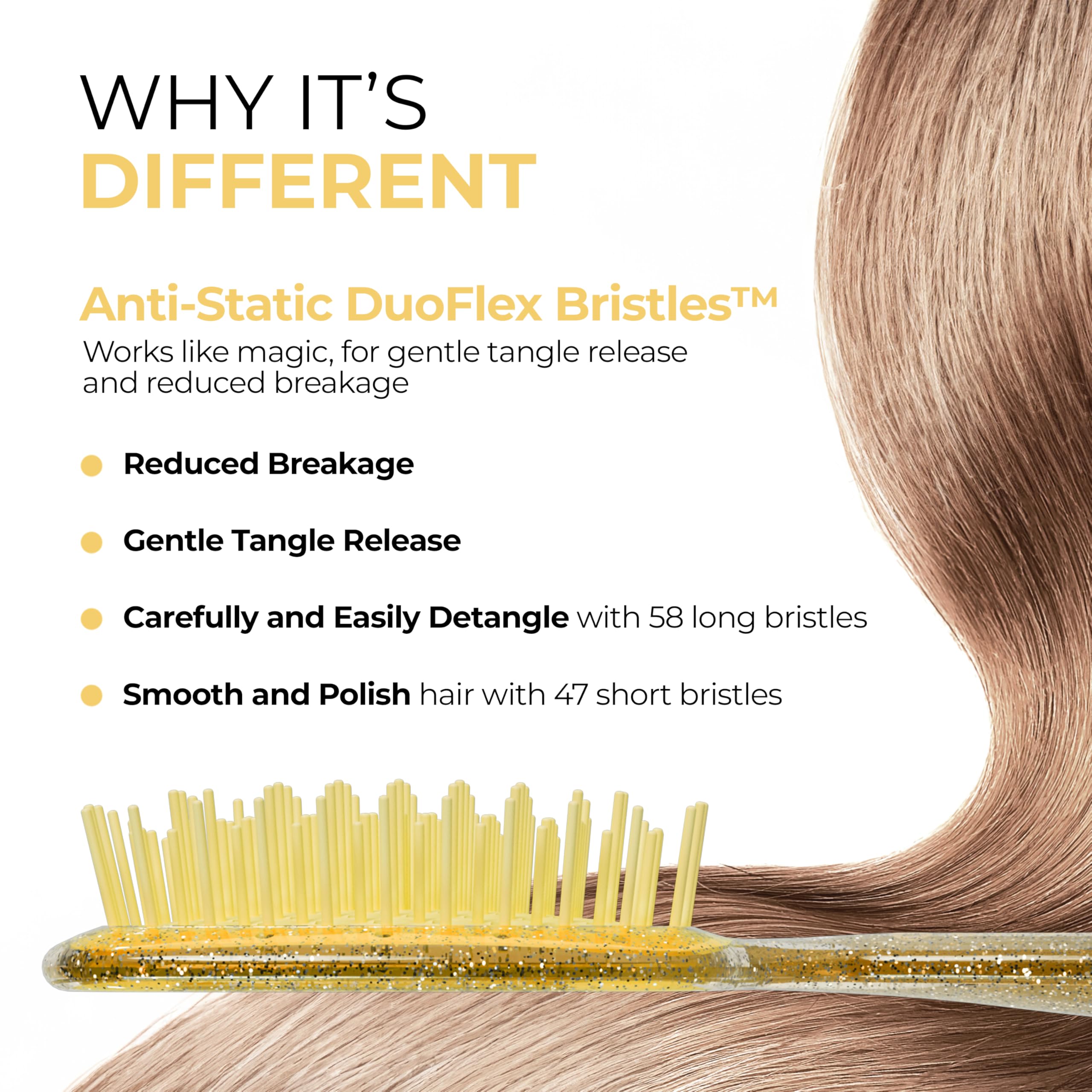Foto 3 pulgar | Cepillo Desenredante Fhi Heat Unbrush Para Todo El Cabello Húmedo O Seco - Venta Internacional.