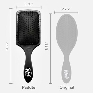 Foto 4 | Cepillo Húmedo Para Cepillos De Pelo Desenredante Negro (paquete De 2) - Venta Internacional.