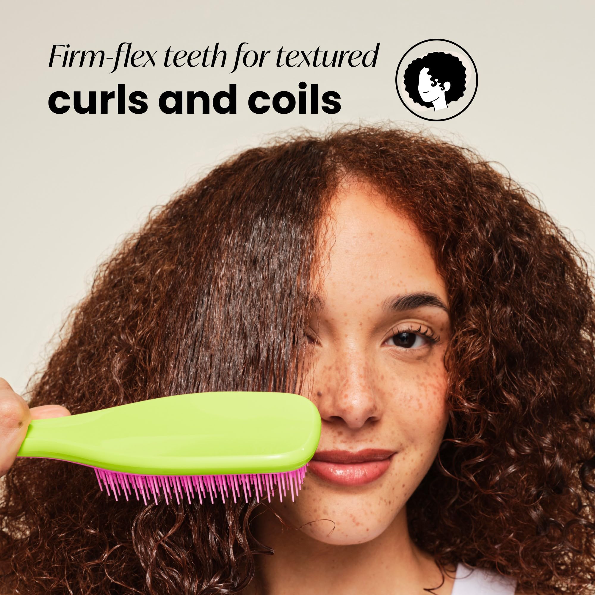 Foto 3 | Cepillo De Pelo Tangle Teezer Ultimate Detangler Para Cabello Rizado - Venta Internacional.