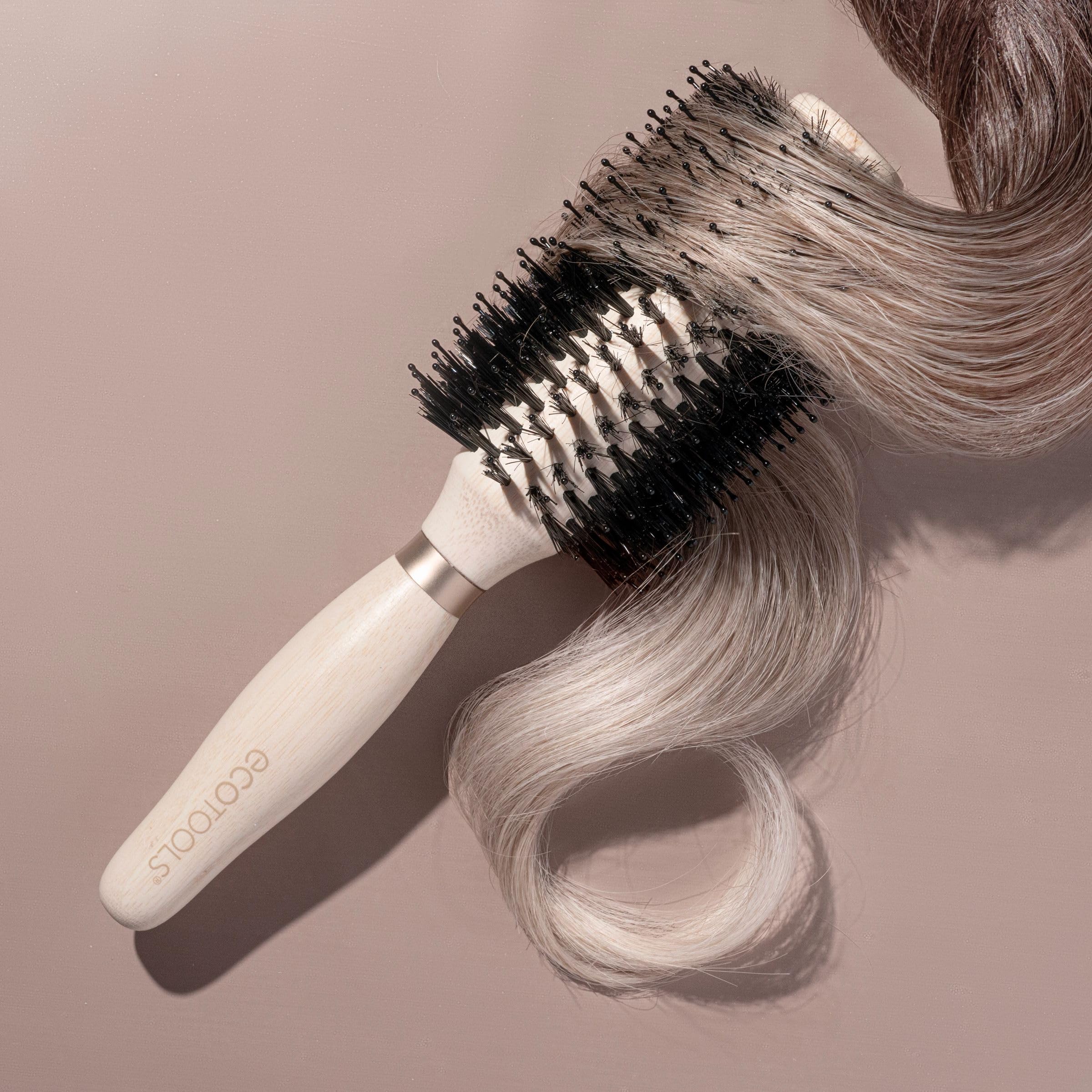 Foto 6 | Cepillo Para Cabello Ecotools  Voluminizador  Redondo  De Bambú  Vegano - Venta Internacional.