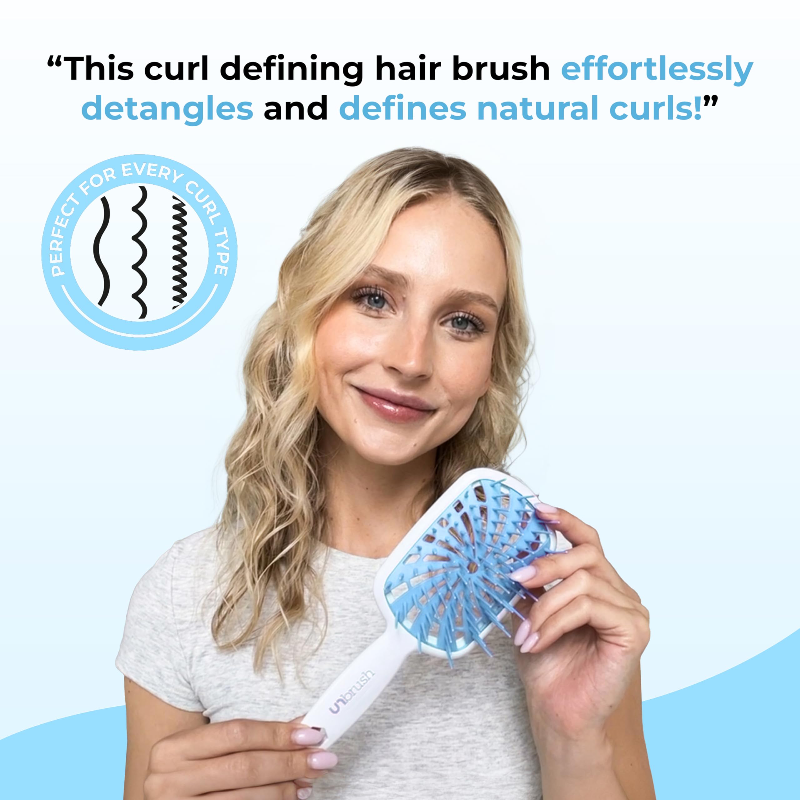 Foto 3 pulgar | Cepillo Para Cabello Rizado Fhi Heat Unbrush Plus Para Cabello Húmedo O Seco - Venta Internacional.