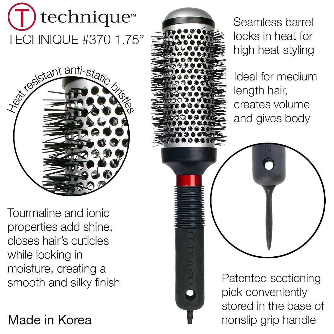 Foto 4 pulgar | Cepillo Térmico Cricket Technique #370  4 5 Cm  Para Todo Tipo De Cabello - Venta Internacional.