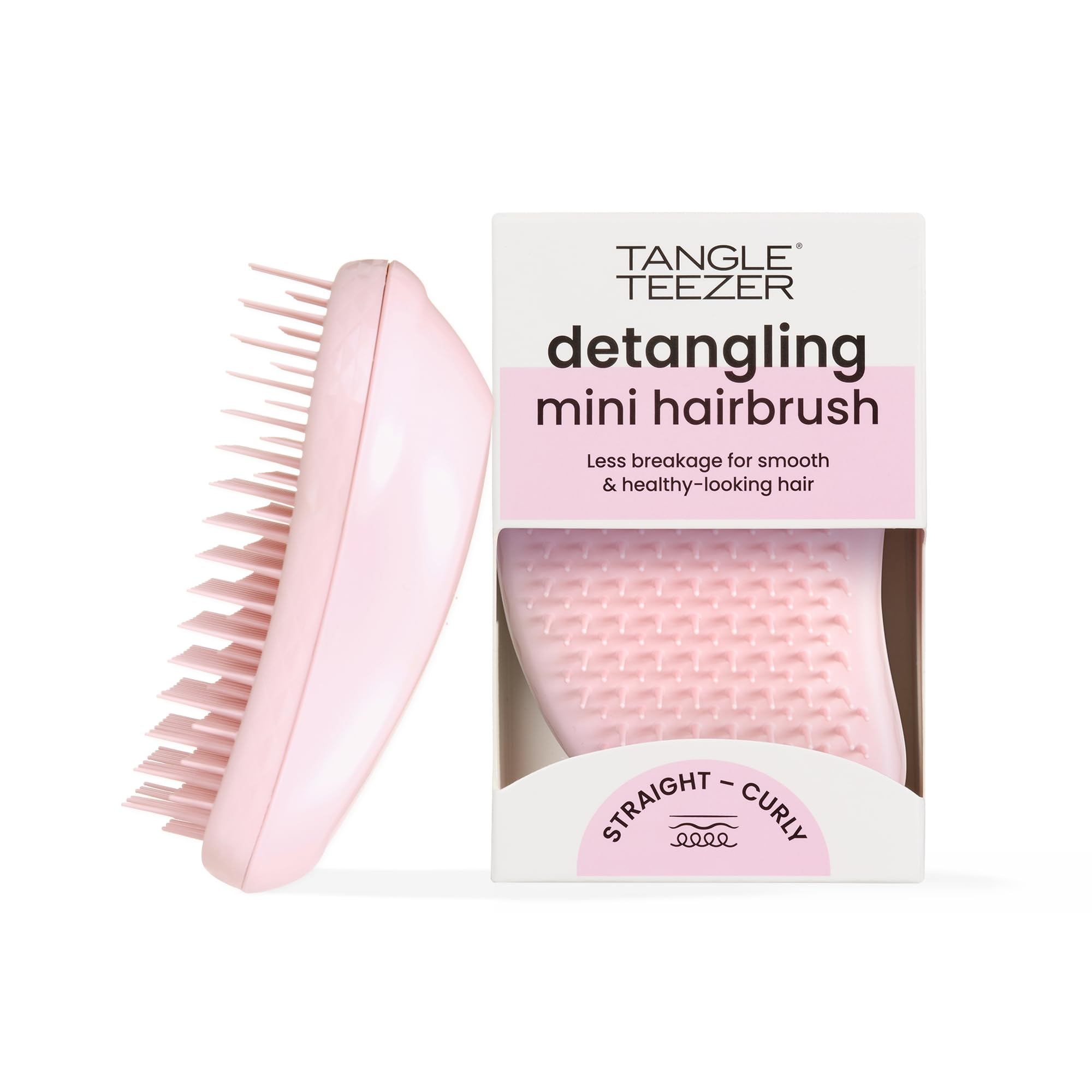 Foto 2 pulgar | Cepillo De Pelo Tangle Teezer Original Detangler Mini Millennial Pink - Venta Internacional.