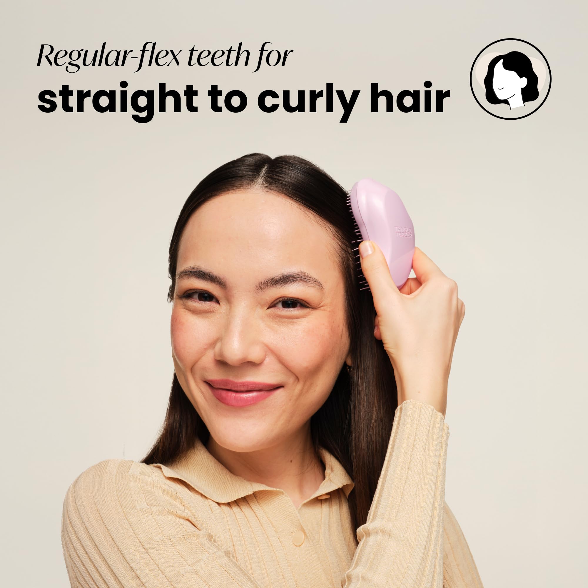 Foto 4 pulgar | Cepillo De Pelo Tangle Teezer Original Detangler Mini Millennial Pink - Venta Internacional.