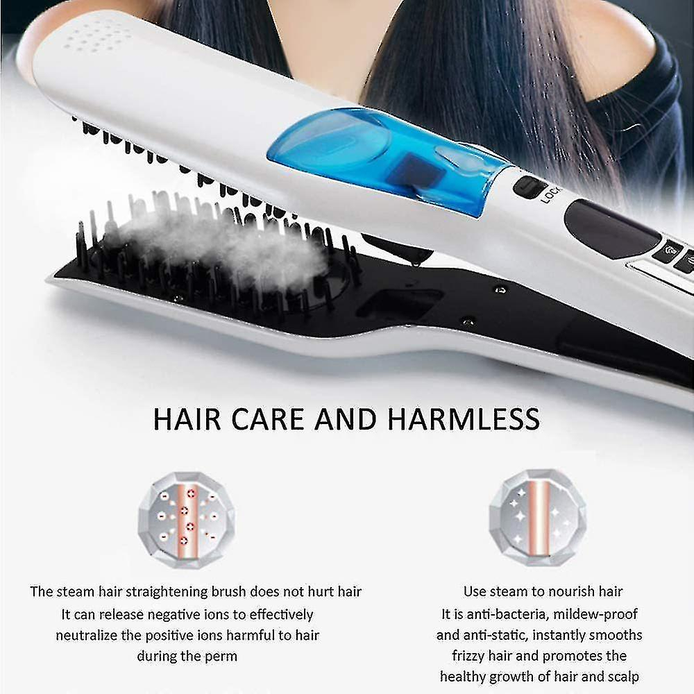 Foto 5 pulgar | Cepillo Alisador De Pelo Huoguo  Vaporizador Eléctrico De Cerámica - Venta Internacional.