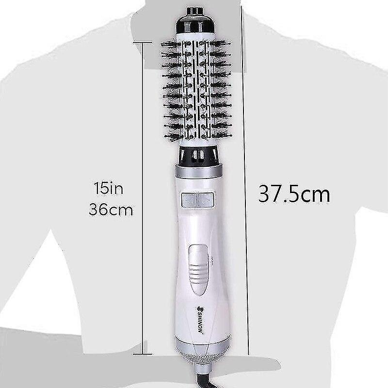 Foto 3 pulgar | Cepillo Secador De Pelo Giratorio 2 En 1 De Curling Irons Huoguo  1000 W - Venta Internacional.