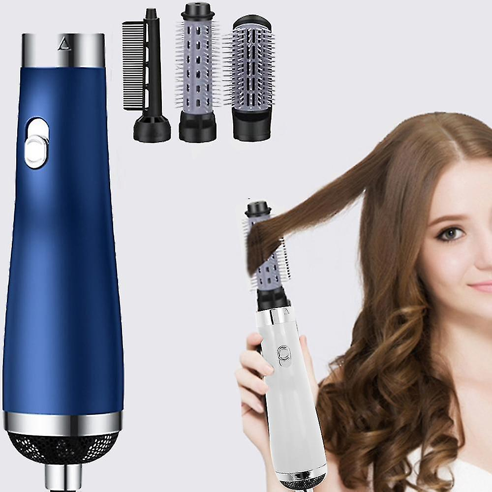 Foto 4 pulgar | Secador De Pelo Huoguo  Cepillo Eléctrico 3 En 1  750 W  Azul - Venta Internacional.