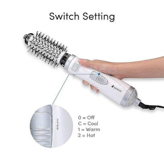 Foto 3 | Cepillo Secador De Pelo Giratorio 2 En 1 De Curling Irons Huoguo 1000 W - Venta Internacional.