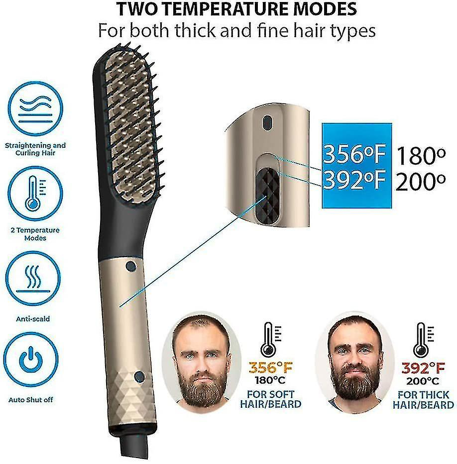 Foto 3 | Cepillo Alisador Eléctrico Huoguo Para Alisar El Cabello - Venta Internacional.