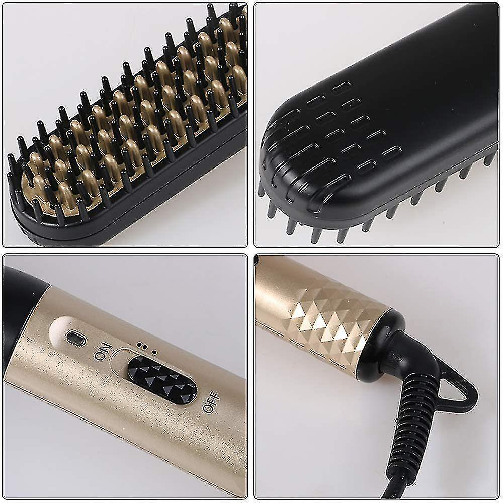 Foto 3 | Plancha De Pelo Huoguo Para Barba Masculina Ionic 180-200 °c - Venta Internacional.