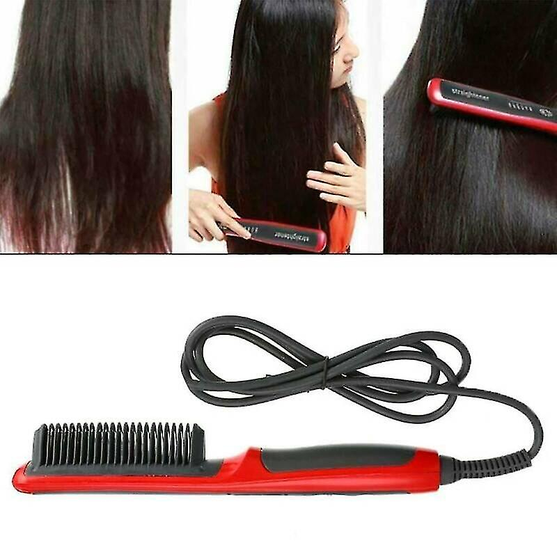 Foto 2 pulgar | Peine Alisador De Pelo Huoguo Ionic Curler Ceramics 80-210°c - Venta Internacional.