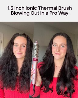 Foto 3 | Cepillo Térmico Wavytalk Heatwave Pro 1.5” Rosa | Peinado Rápido Brillo Y Menos Daño – Doble Salida Iónica