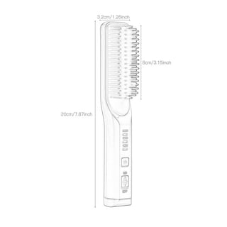 Foto 3 | Cepillo Eléctrico Recargable Para Alisar El Cabello - Venta Internacional.