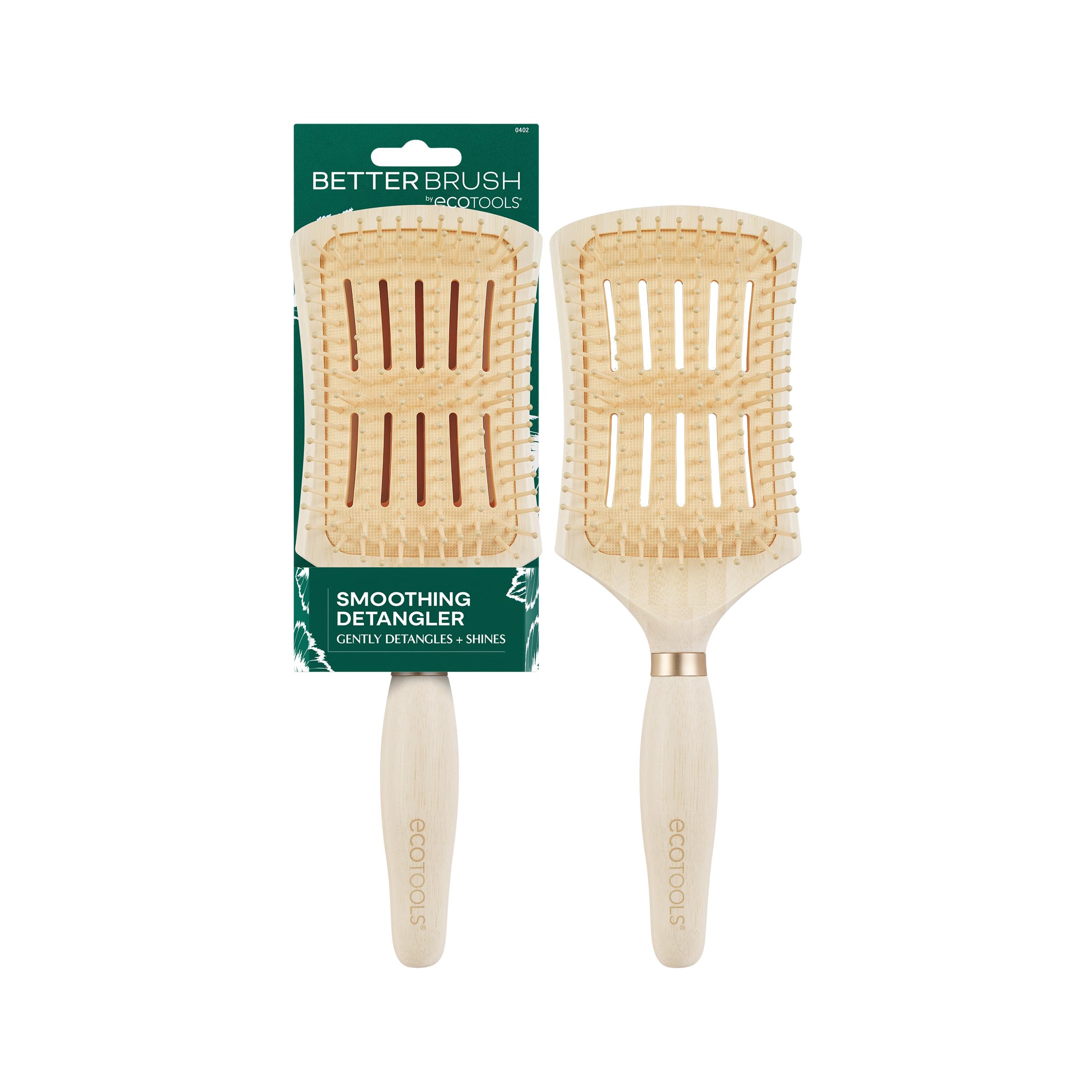 Foto 2 pulgar | Cepillo Suavizante Ecotools Para Cabello Húmedo Y Seco  1 Unidad - Venta Internacional.