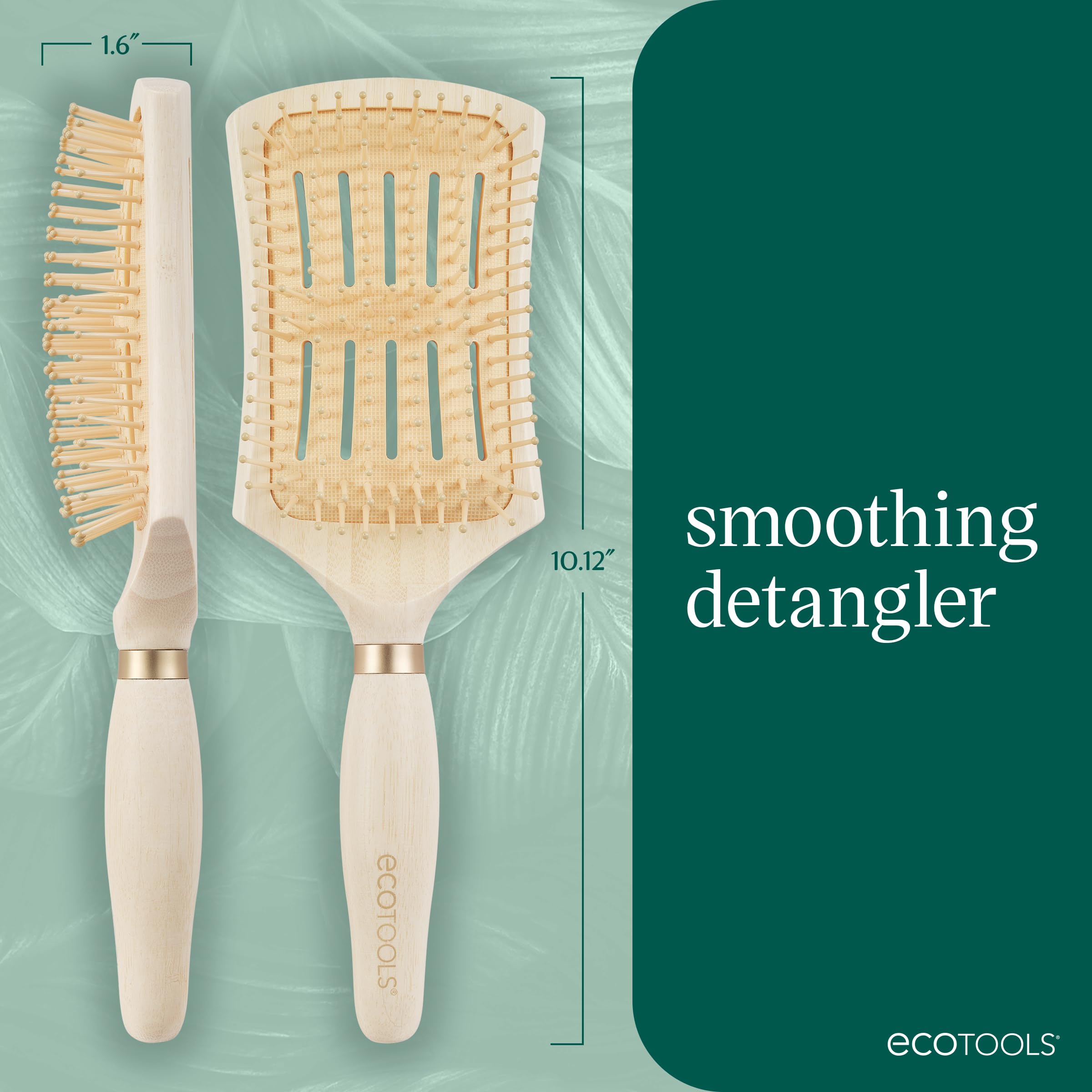 Foto 5 pulgar | Cepillo Suavizante Ecotools Para Cabello Húmedo Y Seco  1 Unidad - Venta Internacional.