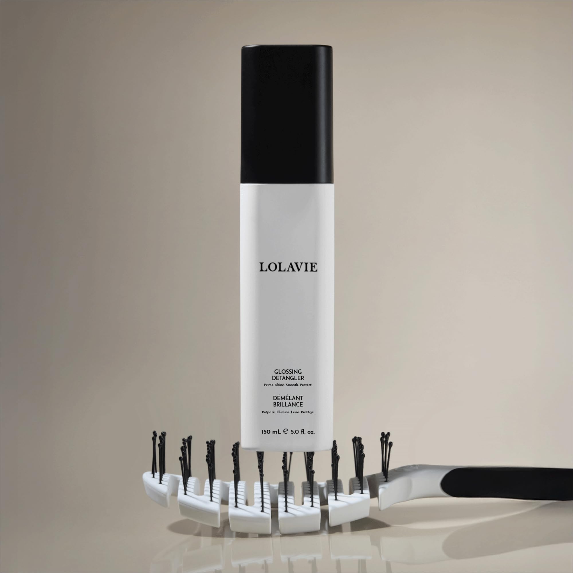 Foto 3 | Cepillo De Pelo Lolavie X Wet Brush Custom Pro Flex Dry White - Venta Internacional.