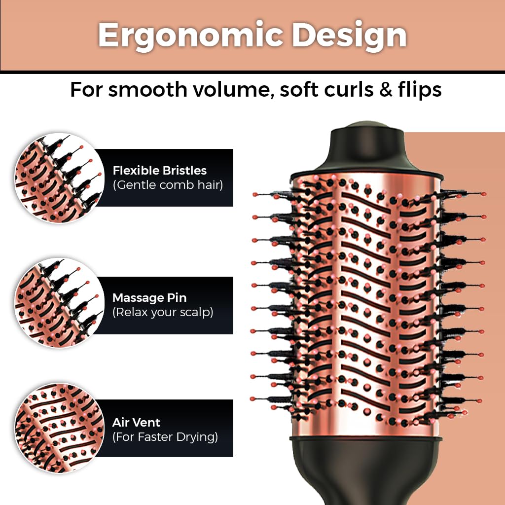 Foto 6 pulgar | Cepillo De Pelo  Secador De Pelo  4 En 1  Herramientas De Peinado Hair Sensation Pro - Venta Internacional.