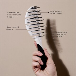 Foto 2 | Brocha Lolavie X Wet Brush Custom Pro Flex Dry White Paquete De 2 - Venta Internacional.
