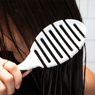 Foto 5 | Brocha Lolavie X Wet Brush Custom Pro Flex Dry White Paquete De 2 - Venta Internacional.