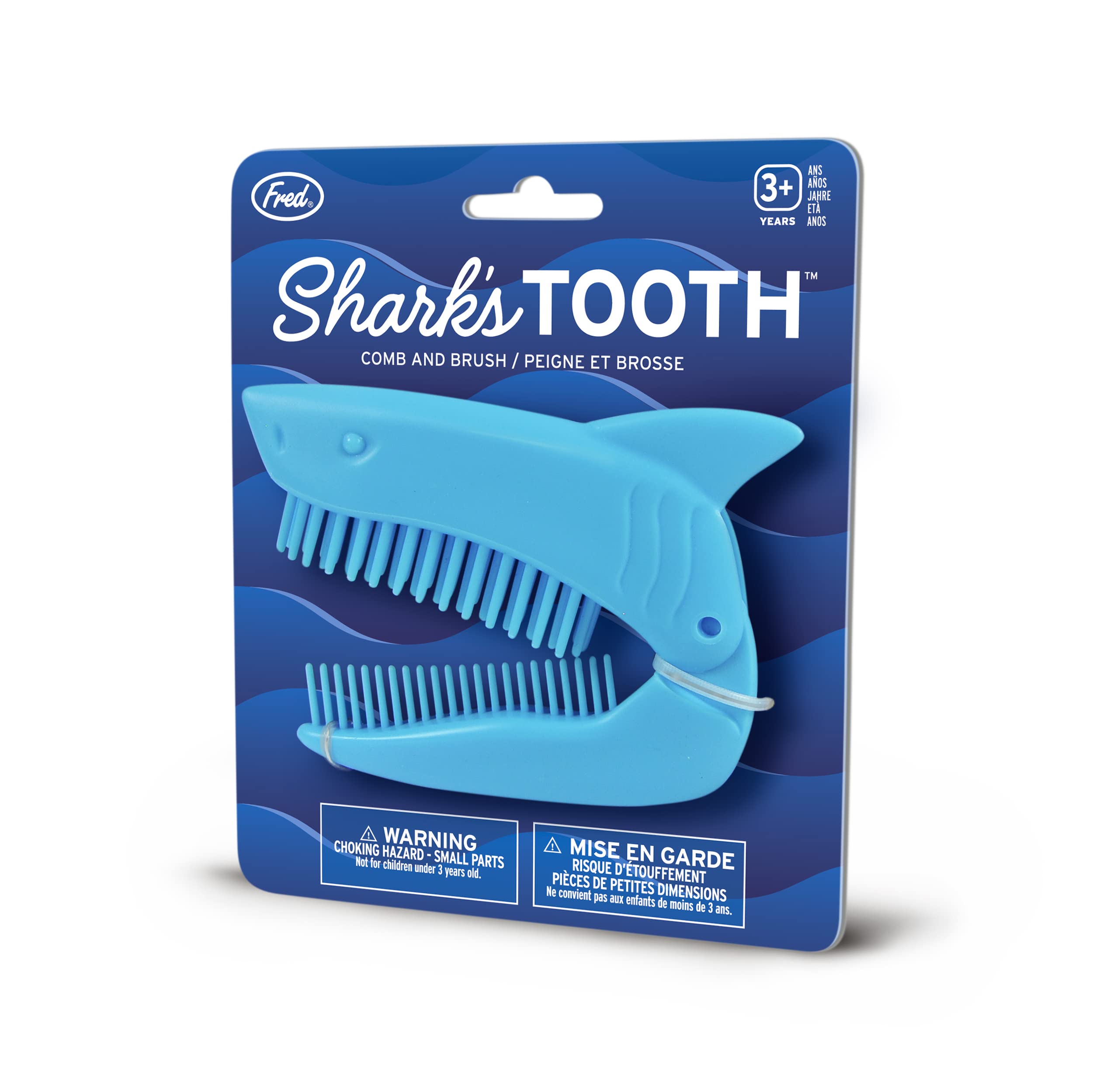 Foto 2 pulgar | Peine Plegable con Diseño de Dientes Fred Sharks - Venta Internacional