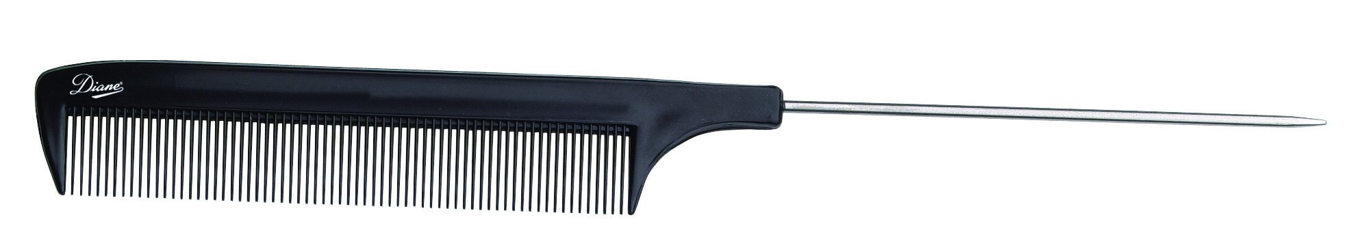 Comb Diane D34 Con Forma De Cola De Alfiler De Acero, 12 Unidades, 20 Cm De Largo, Color Negro - Venta Internacional.