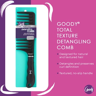 Foto 2 | Mango Desenredante Comb Goody Con Textura Total, Color Negro - Venta Internacional.