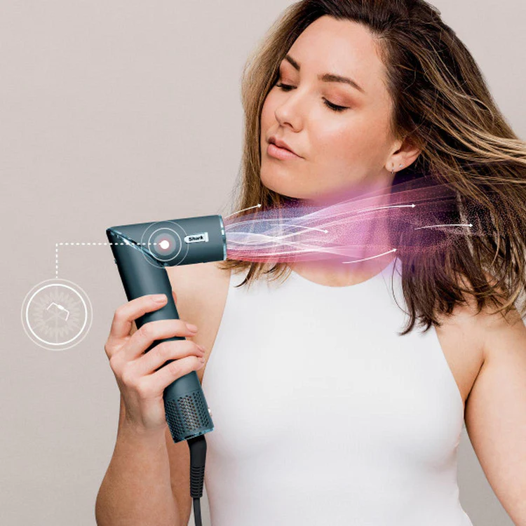 Foto 6 pulgar | Multiestilizador Shark Hd450tl Para Todo Tipo De Cabello Frizz Fighter Azul