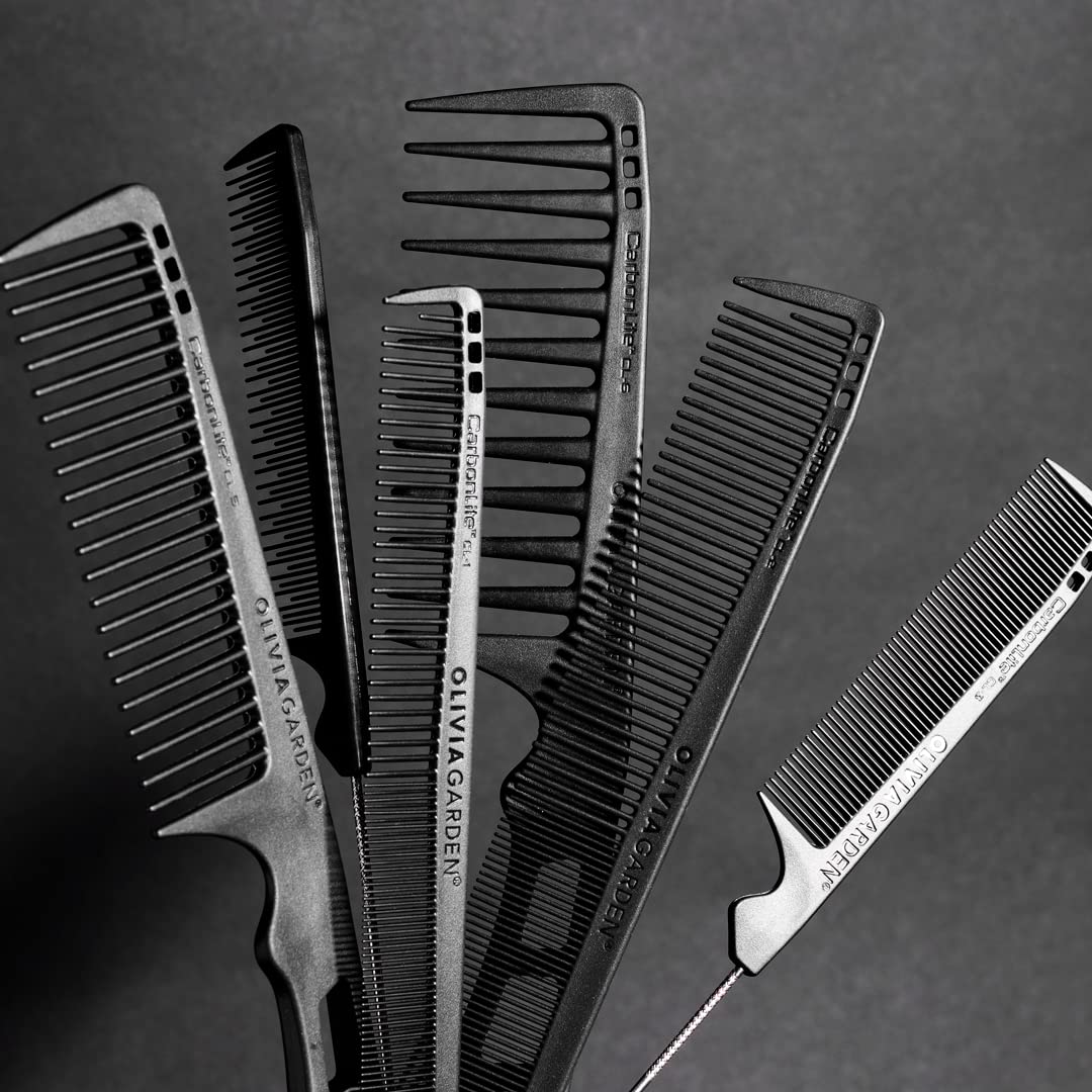 Foto 5 | Peine De Corte Olivia Garden Carbonlite 8.5 Carbon - Venta Internacional.